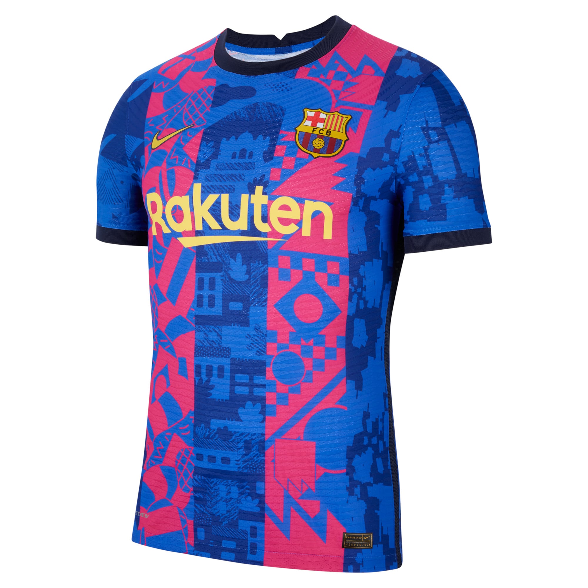 Pierre-Emerick Aubameyang Barcelona Nike 2021/22 Third Vapor Match