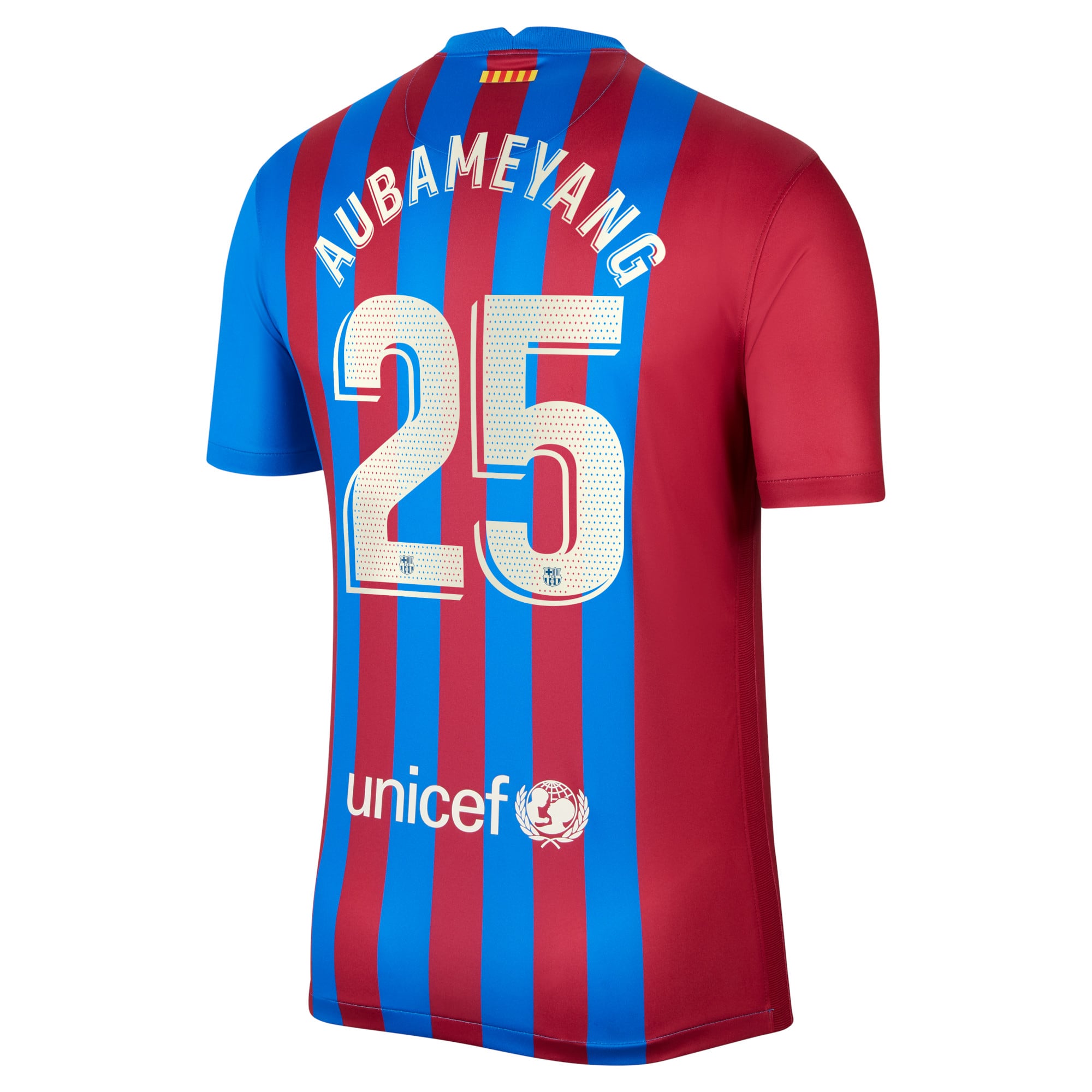 Pierre-Emerick Aubameyang Barcelona Nike 2021/22 Home Breathe