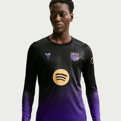  Barcelona Nike 2026/27 Away Stadium Replica Long Sleeve Jersey - Purple