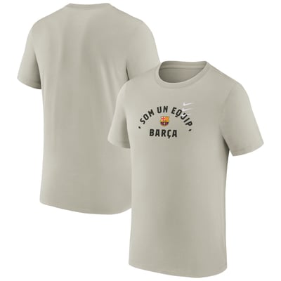 Barcelona Nike Verbiage T-Shirt - Tan