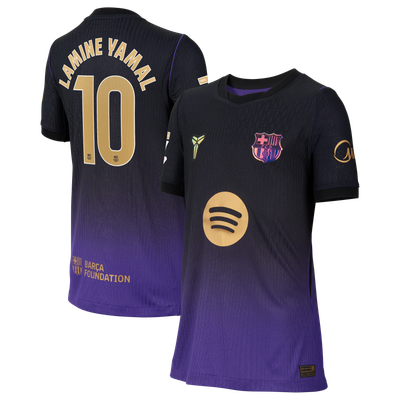 Lamine Yamal Barcelona Nike Youth 2026/27 Away Match Authentic Jersey - Purple