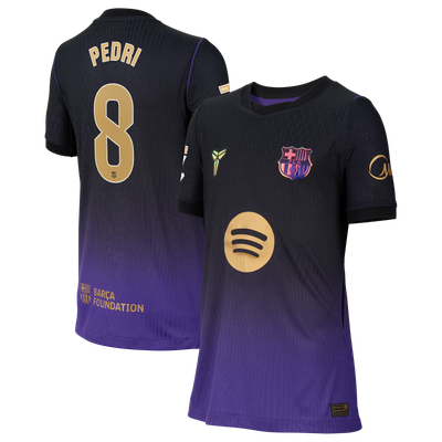 Pedri Barcelona Nike Youth 2026/27 Away Match Authentic Jersey - Purple