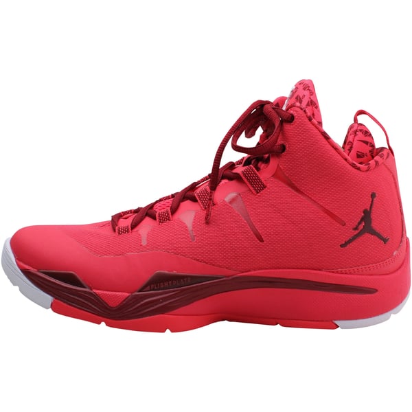 Jordan Super.Fly 2 Basketball Shoes - Fusion Red/Team Red/White display picture 2