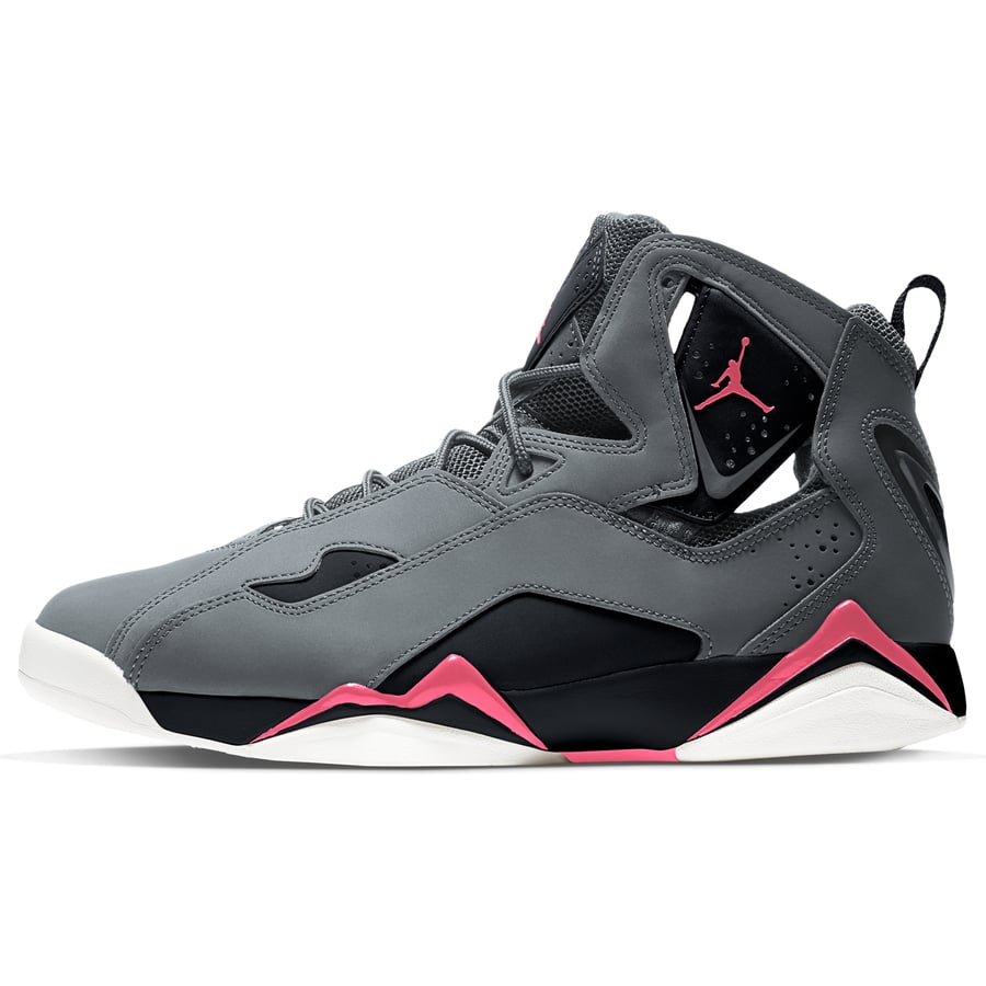 Jordan True Flight Gray JORDAN True Flight White Cement POIZON