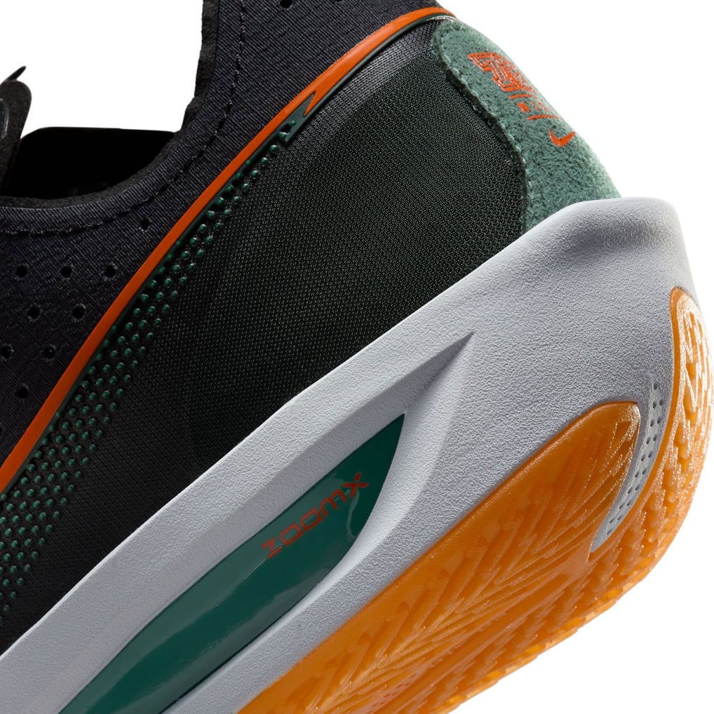 Nike Air Zoom GT 3 Cut Basketball shoes black green and orange men’s 11 Men main image 4