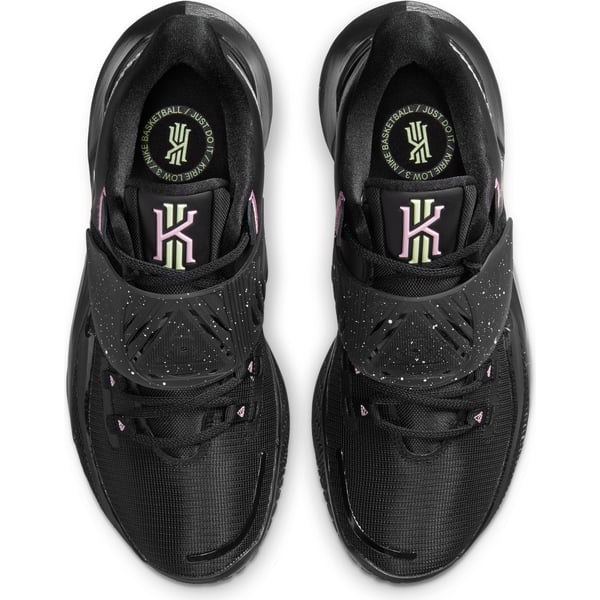 Nike Shoes Mens 12 Sneaker Athletic Kyrie Low 3 Basketball Team Black White Logo Nike Kyrie Low 3 TB  main image 3