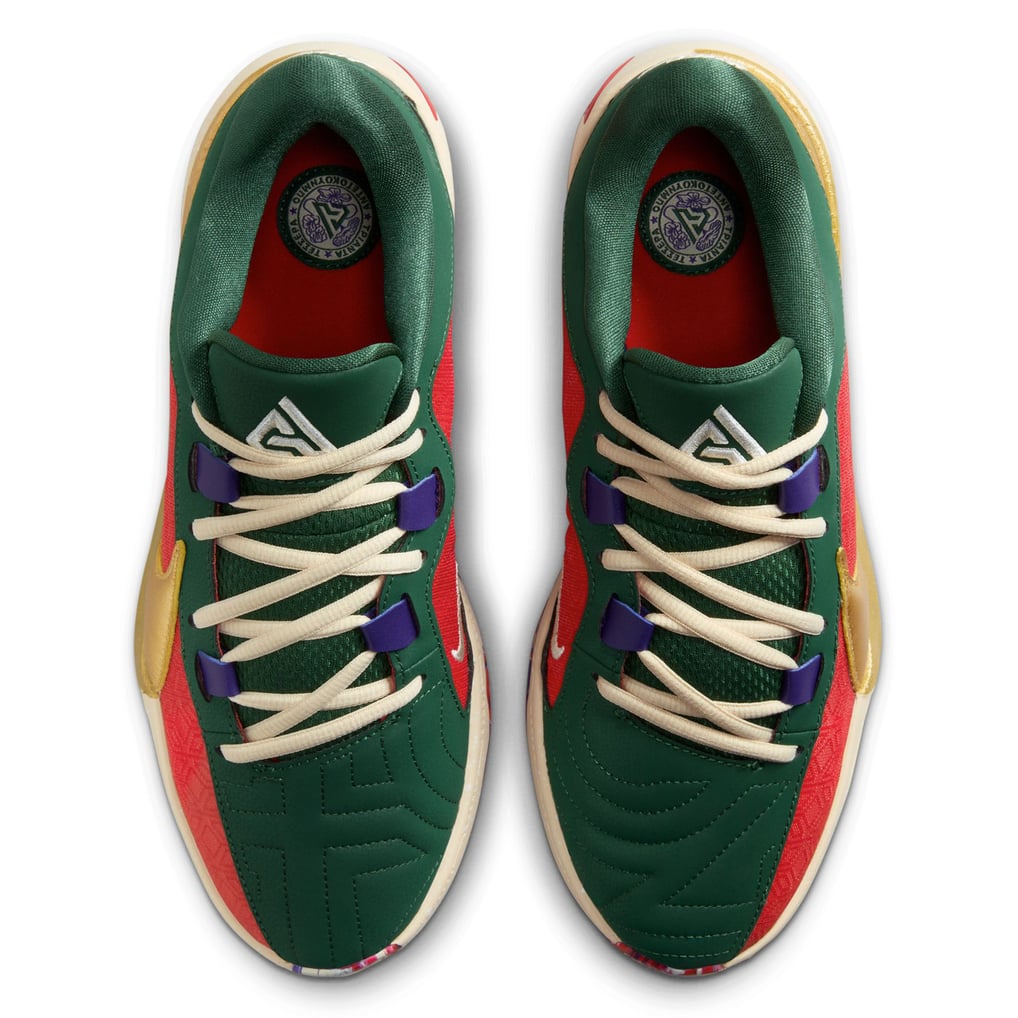 Nike Freak 5 By You Basketball Shoes Grinch Green Red HF0004-900 Mens Sz 14 Men main image 2