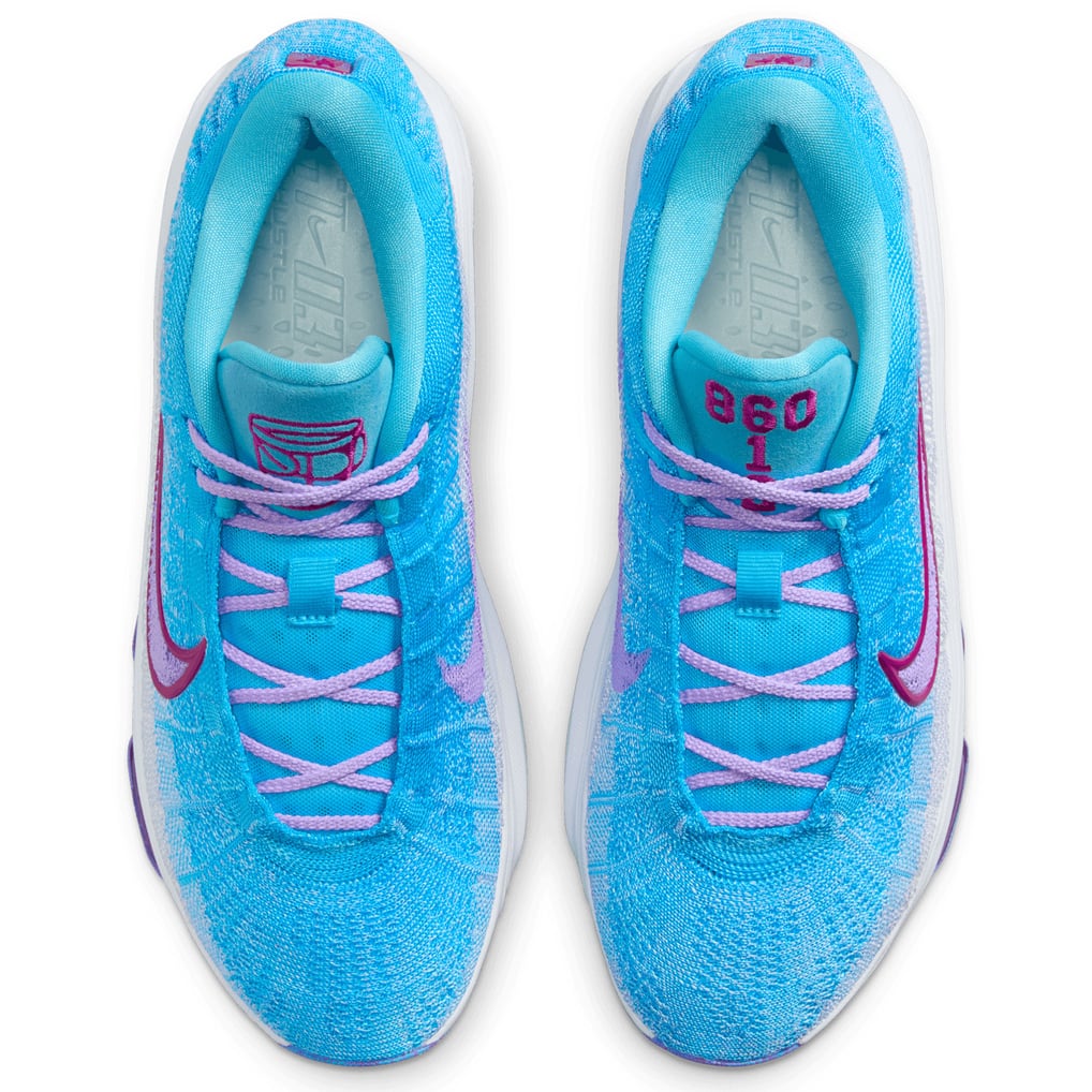 Nike Men\'s Size 10 Air Zoom GT Cut 3 Dreamers Sneakers Light Blue‎ Athletic Shoe Nike Air Zoom GT Cut 3 Dreamers Blue Green Basketball DV2913  main image 3
