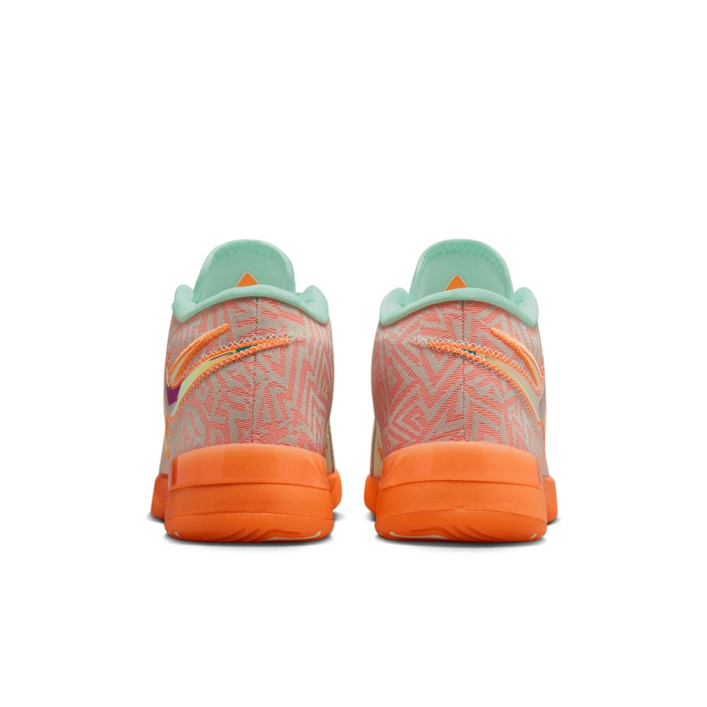 Nike Nxxt Genisus Orange Le Bron and Yellow Basketboll Shoes Mens Patterned Sz 7 Men main image 4