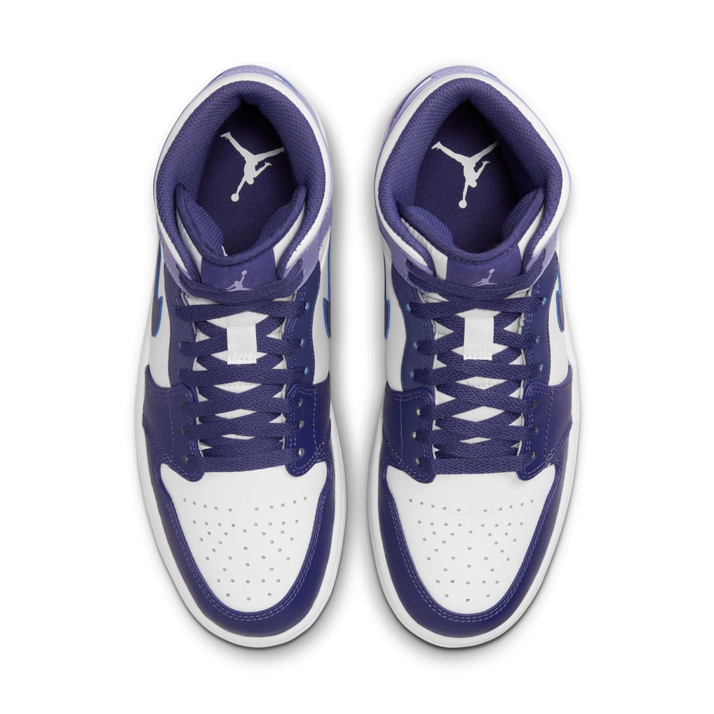 Nike Air Jordan 1 Mid Men\'s Basketball Shoes Shoe Blue Purple Size Mens 11 Size 11 - Air Jordan 1 Retro Mid Dark Concord for sale  main image 3