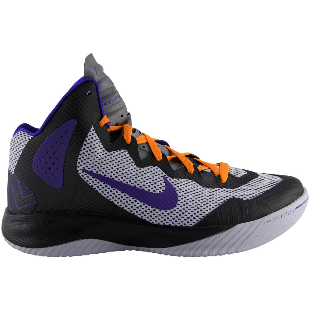 NBA Nike Zoom Hyperenforcer XD Shoes - Black/Concord/Wolf Gray display picture 2