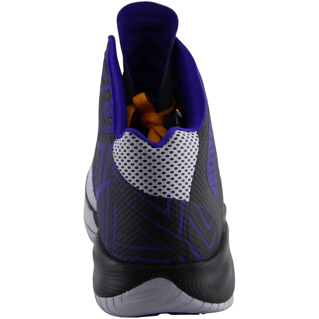 NBA Nike Zoom Hyperenforcer XD Shoes - Black/Concord/Wolf Gray display picture 2