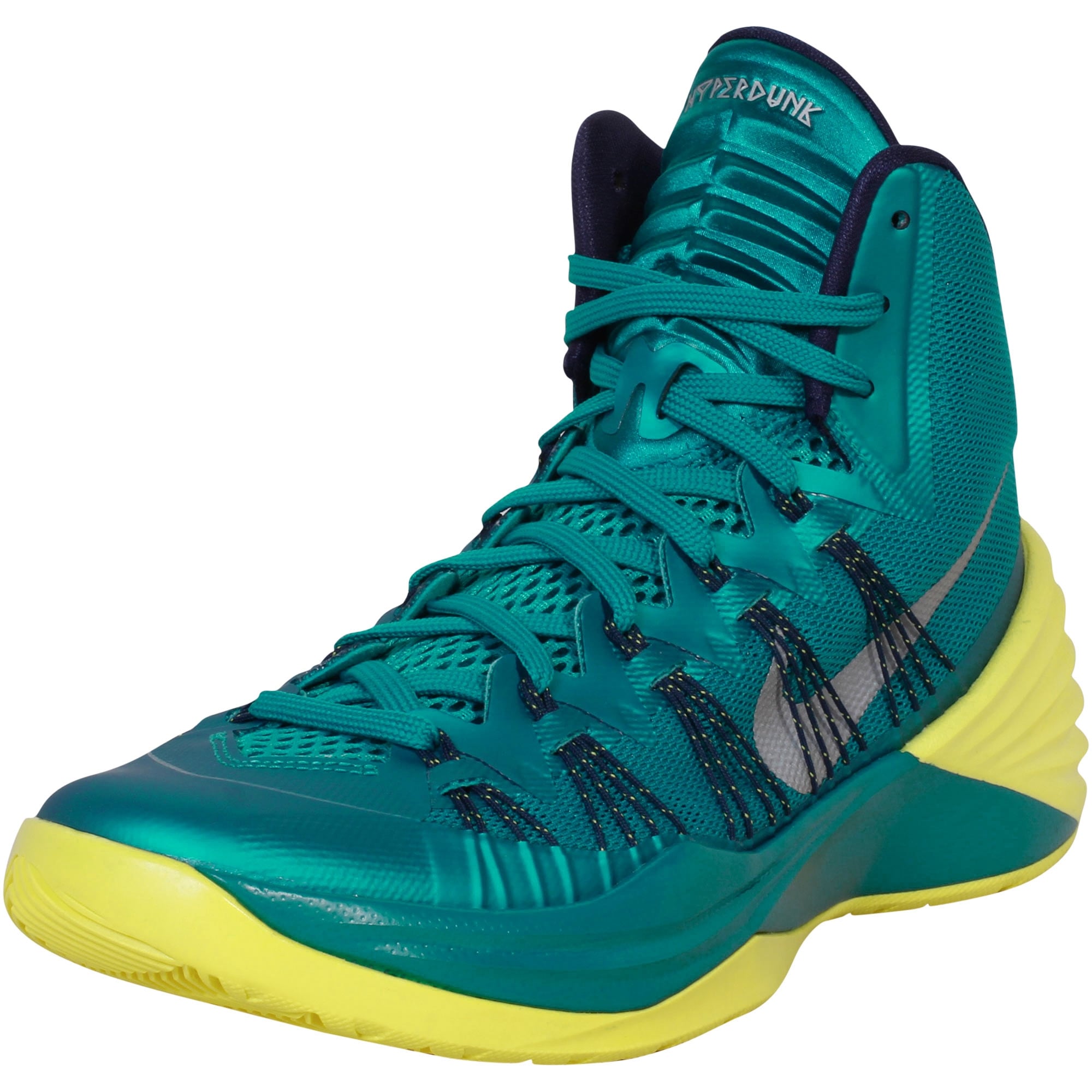 Nike Hyperdunk 2013 Basketball Shoes - Tropical Teal/Yellow Sonic