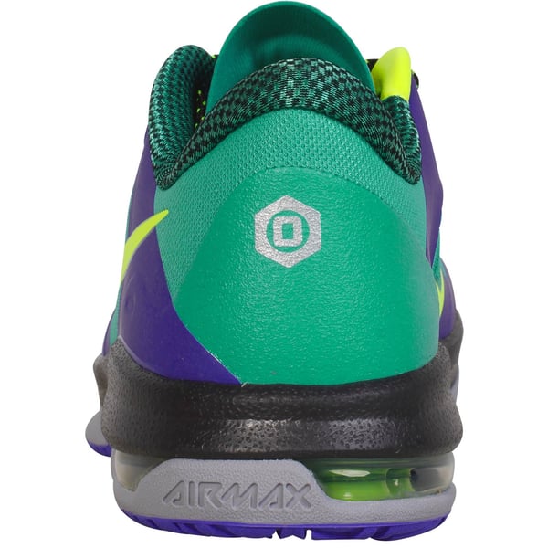 Nike MAX H.A.M. Low Basketball Shoes - Gray/Purple display picture 2