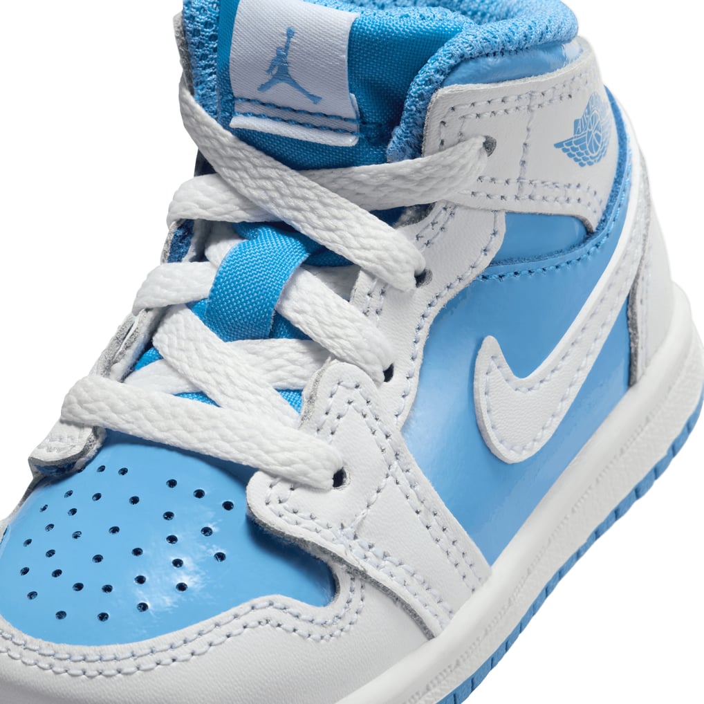 Baby blue Jordan’s Custom Air Jordan 1 Baby Blue Colorblock – oicustom main image 2