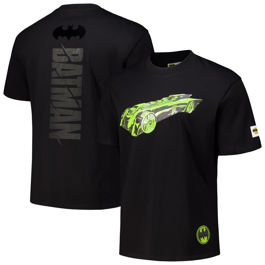 Batman Comics Freeze Max Batmobile Loose Fit T-Shirt - Black