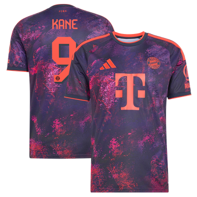 Harry Kane Bayern Munich adidas 2026/27 Third Replica Jersey - Purple