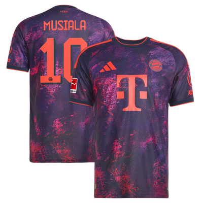 Jamal Musiala Bayern Munich adidas 2026/27 Third On-Field Authentic Jersey - Purple