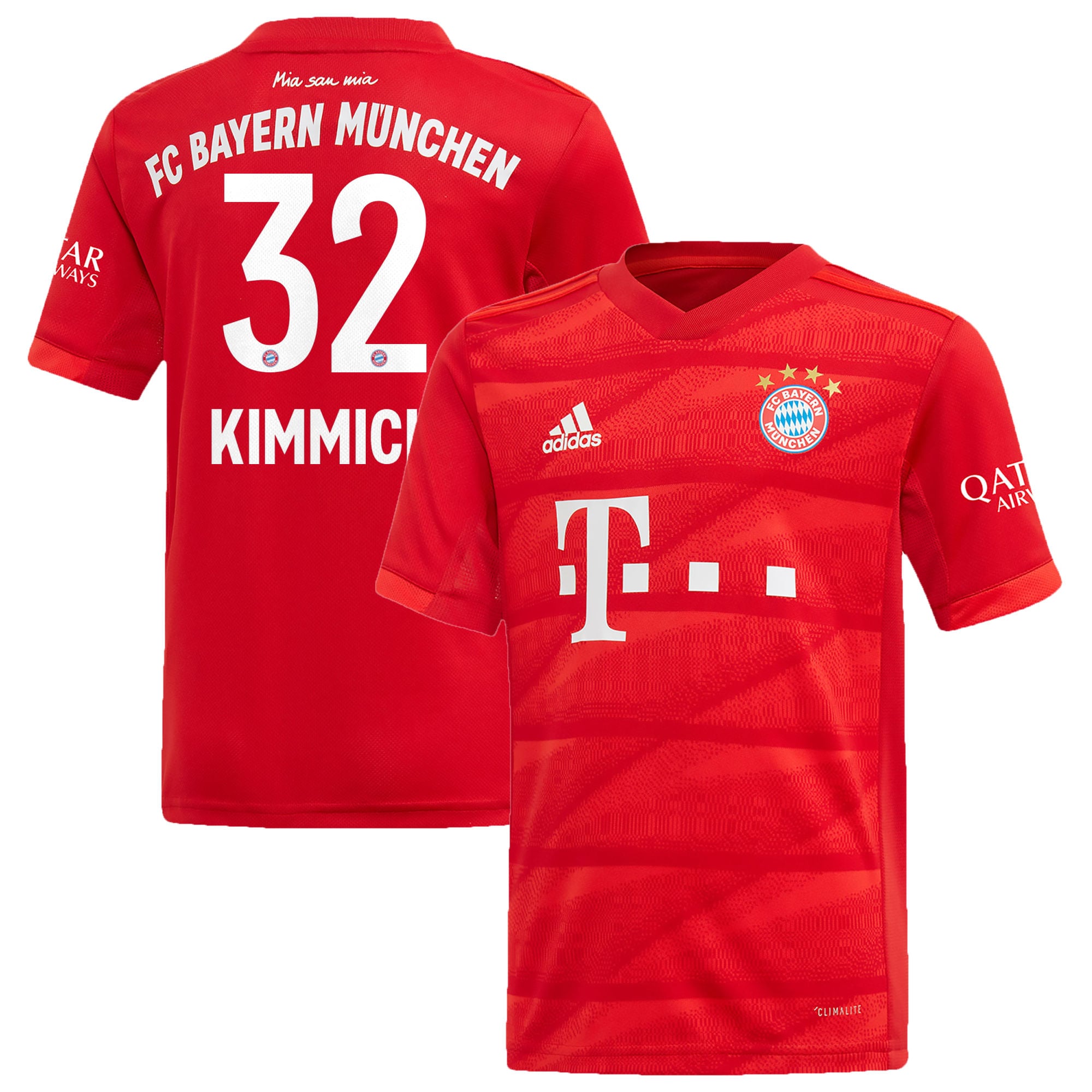 Joshua Kimmich Bayern Munich adidas 2019/20 Home Replica Player