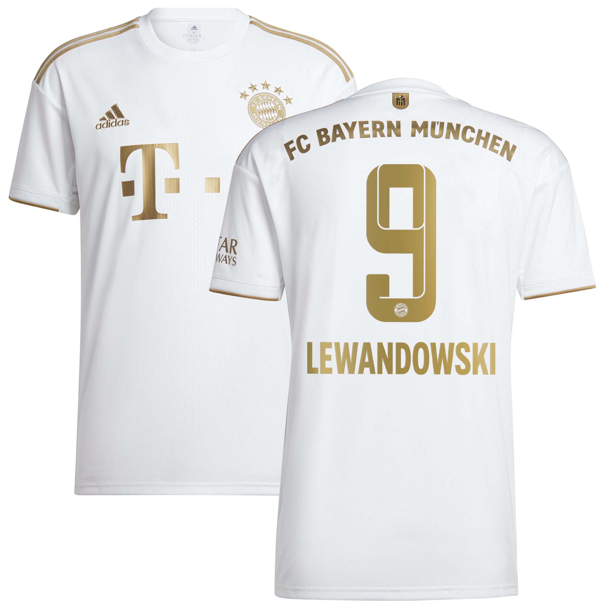 FC Bayern Lewandowski ユニフォーム Robert Lewandowski Bayern Munich adidas 2022/23 Away Replica