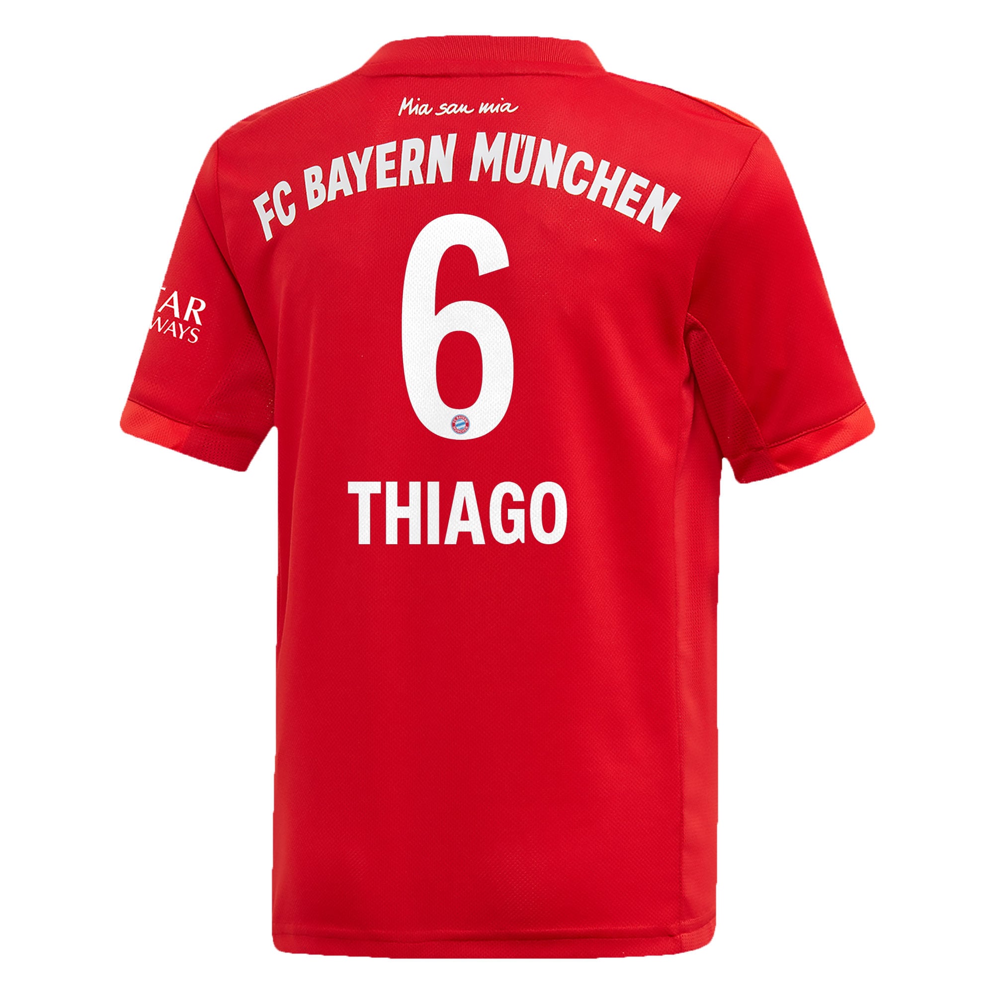 Thiago Alcântara Bayern Munich adidas 2019/20 Home Replica Player