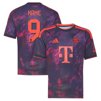 Harry Kane Bayern Munich adidas Youth 2026/27 Third Replica Jersey - Purple