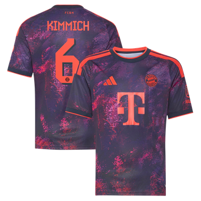 Joshua Kimmich Bayern Munich adidas Youth 2026/27 Third Replica Jersey - Purple