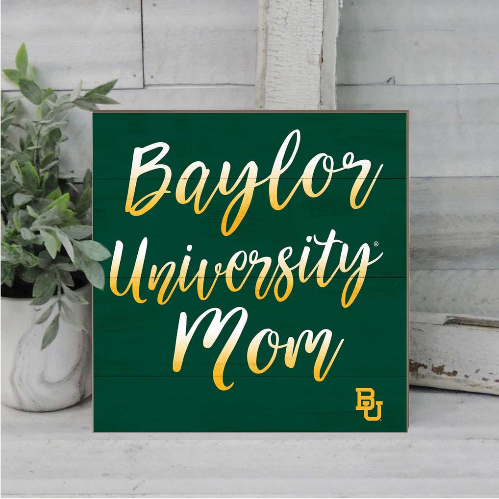 Baylor Bears 10'' x 10'' Mom Plaque