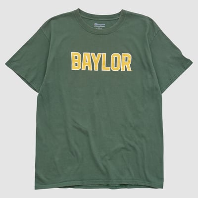 Baylor Bears Champion 2000s T-shirt - Green - M by Fanatics Real Vintage