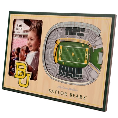 Baylor Bears Fanpoint 3D StadiumView Picture Frame