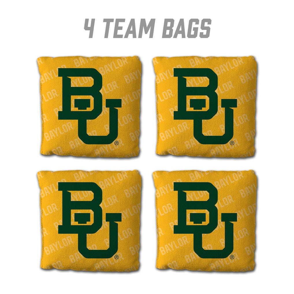Baylor Bears Fanpoint Four-Piece Cornhole Bag Set
