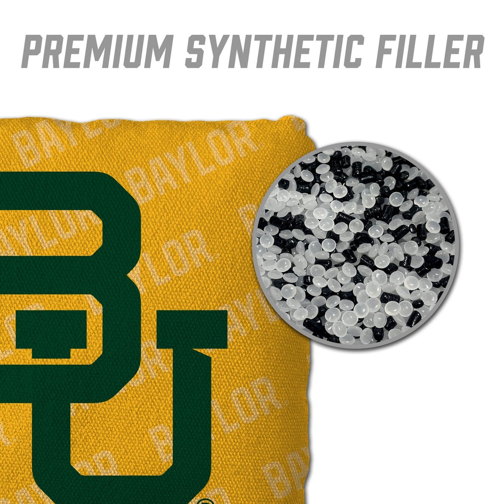 Baylor Bears Fanpoint Four-Piece Cornhole Bag Set
