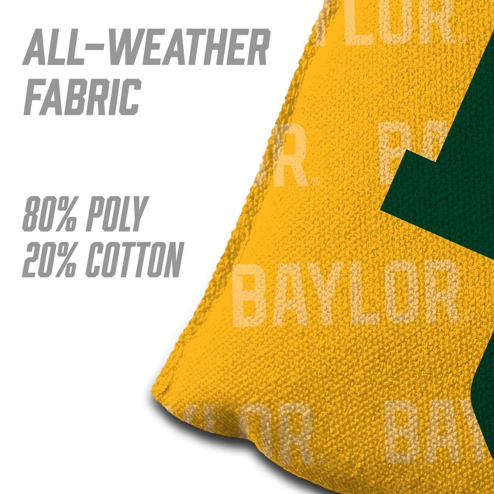 Baylor Bears Fanpoint Four-Piece Cornhole Bag Set