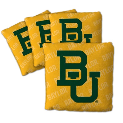 Baylor Bears Fanpoint Four-Piece Cornhole Bag Set