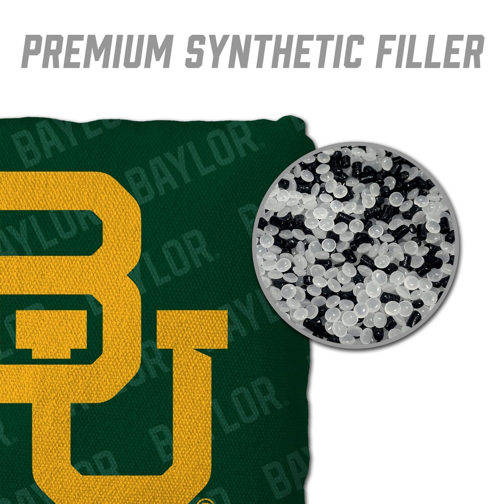 Baylor Bears Fanpoint Four-Piece Cornhole Bag Set