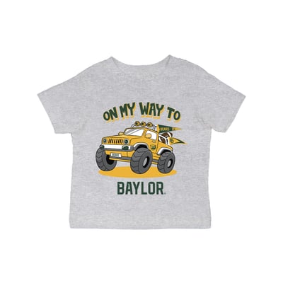 Baylor Bears Vive La Fete Infant On My Way T-Shirt - Gray