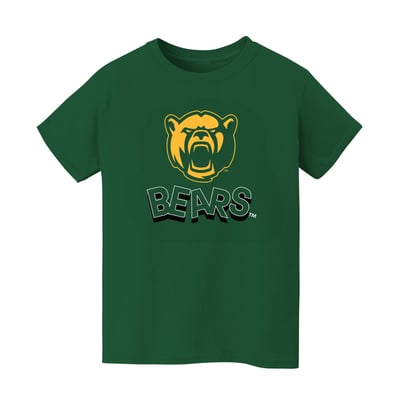 Baylor Bears Vive La Fete Infant Mascot & Name T-Shirt - Green