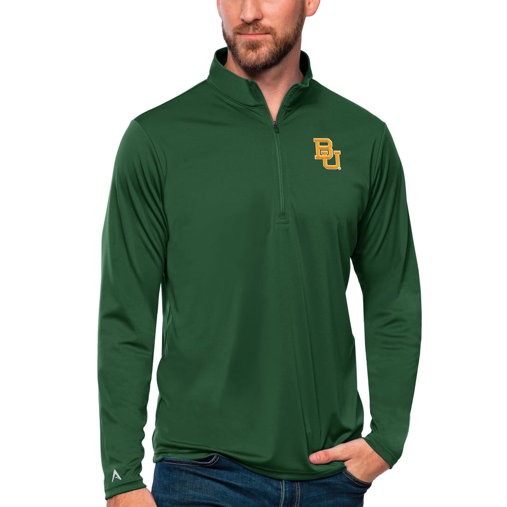 Baylor Bears Antigua Tribute Quarter-Zip Top - Green