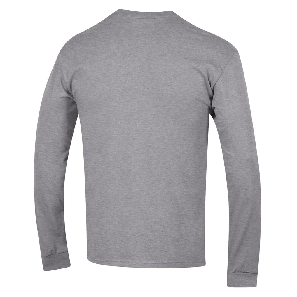 Baylor Bears Champion Soccer Stack Logo Long Sleeve T-Shirt - Gray