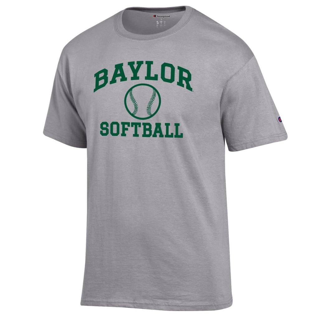 Baylor Bears Champion Softball Icon T-Shirt - Gray