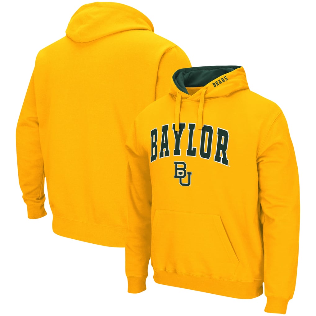Baylor Bears Colosseum Arch & Logo 3.0 Pullover Hoodie - Gold