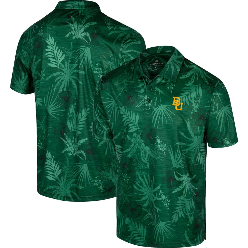 Baylor Bears Colosseum Palms Team Polo - Green