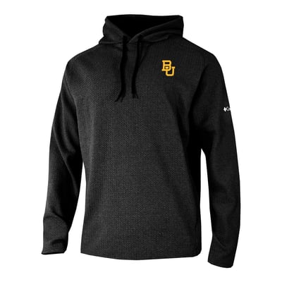  Baylor Bears Columbia Swingcraft Fleece Hoodie - Black