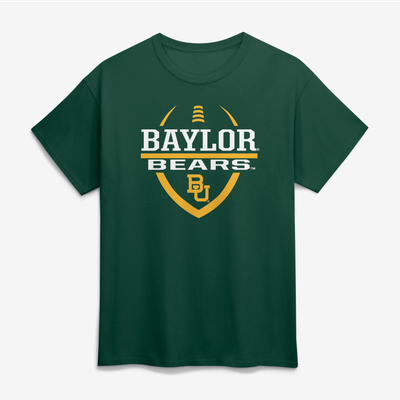 Baylor Bears Football Fan T-Shirt - Green