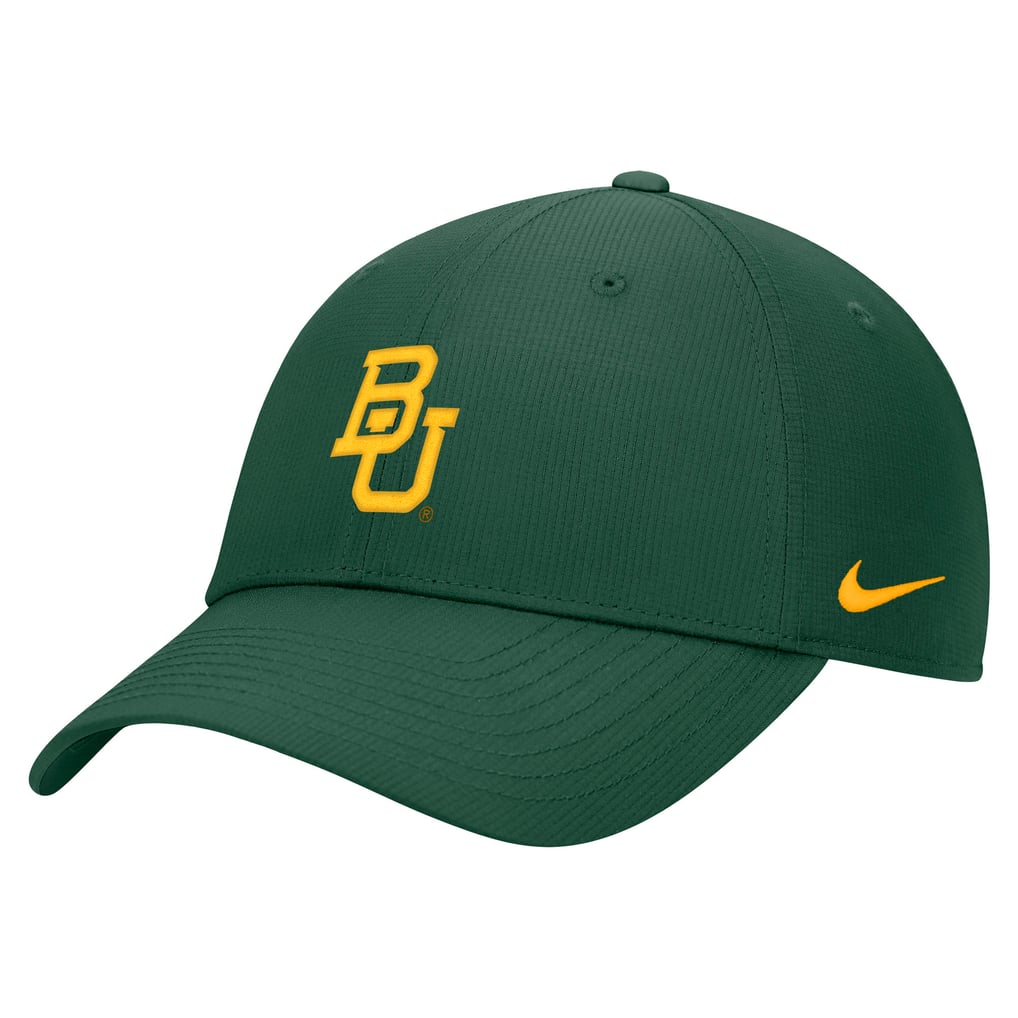  Baylor Bears Nike 2025 On-Field Club Performance Adjustable Hat - Green