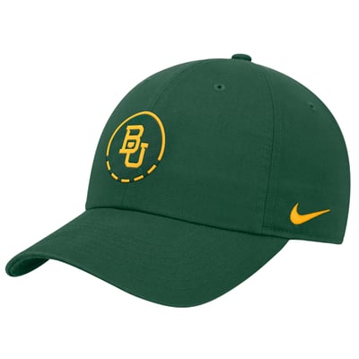  Baylor Bears Nike Primetime Basketball Club Adjustable Hat - Green