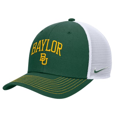 Baylor Bears Nike Rise Trucker Dri-FIT Adjustable Hat - Green
