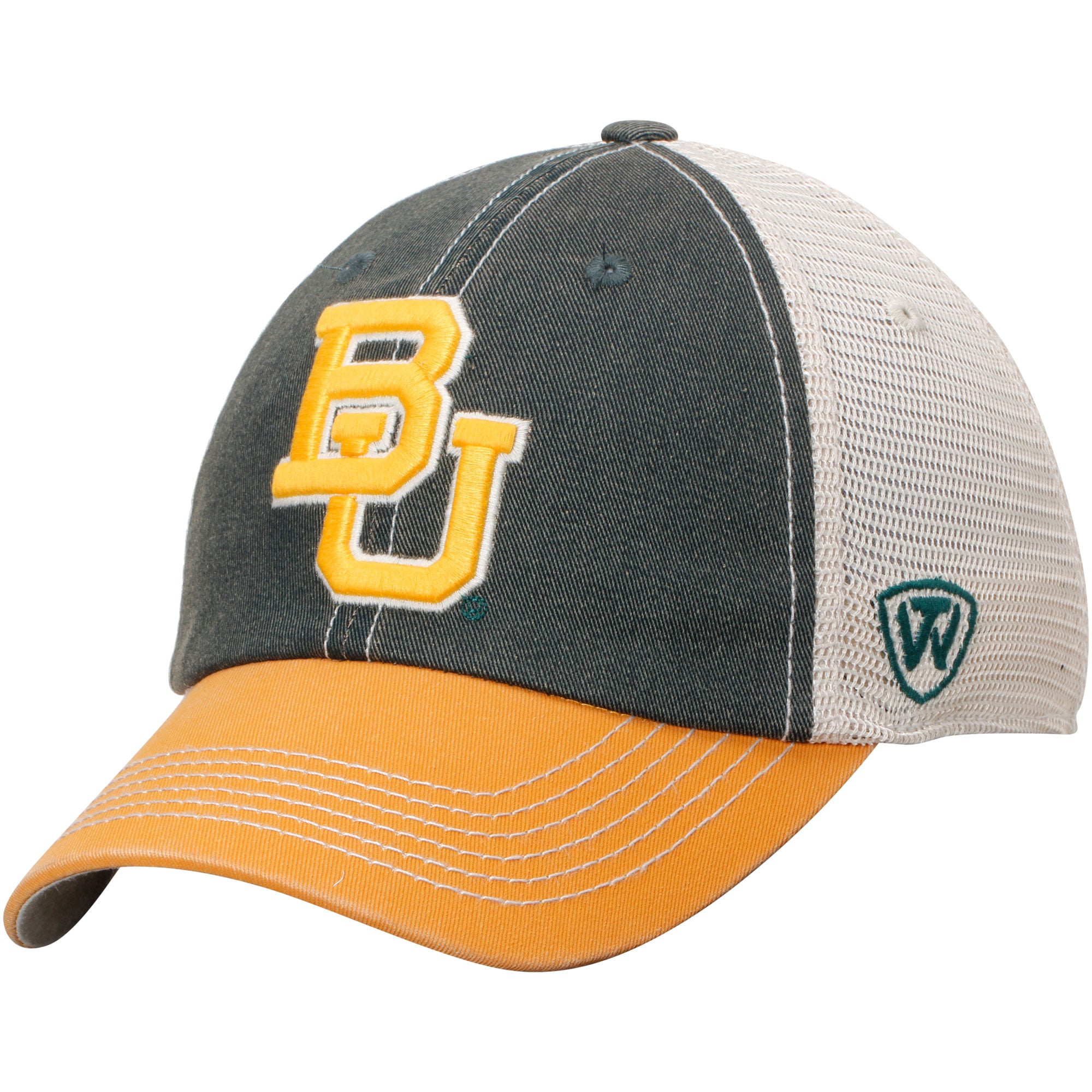 Top of the World Baylor Bears Green/Tan Offroad Trucker Hat