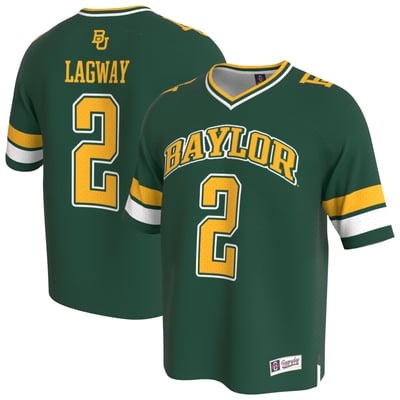 DJ Lagway Baylor Bears GameDay Greats Unisex Lightweight Football Fashion Jersey - Green