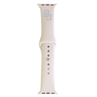 Baylor Bears 38/40mm Apple Watch Band - White